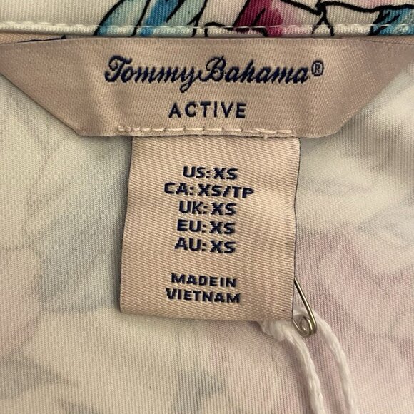 Tommy Bahama Active Women's Full Zip Jacket Floral Zipped Pockets Size XS NWT - Picture 10 of 13